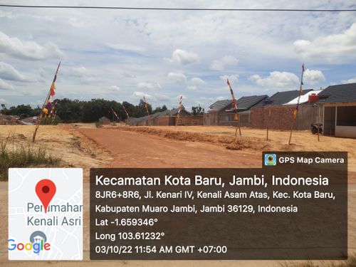 foto gerbang perumahan PESONA MUTIARA