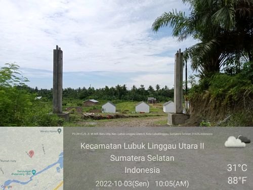 foto gerbang perumahan cindo nihan residence