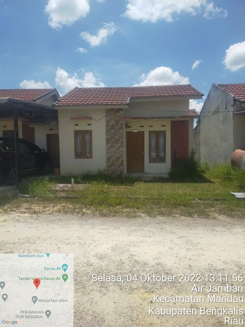 foto contoh rumah perumahan Mandiri asri