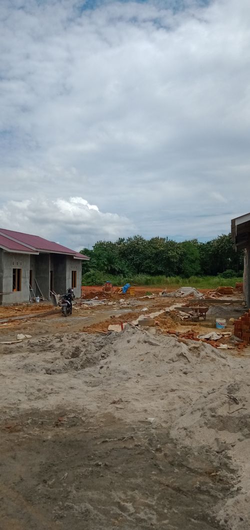 foto posisi tengah perumahan Rorinata Residence Patumbak tahap 4