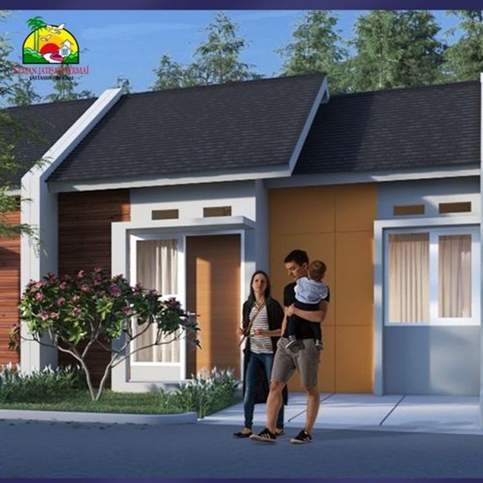 foto tampak rumah tipe 36/60.. perumahan Grand Victoria 2