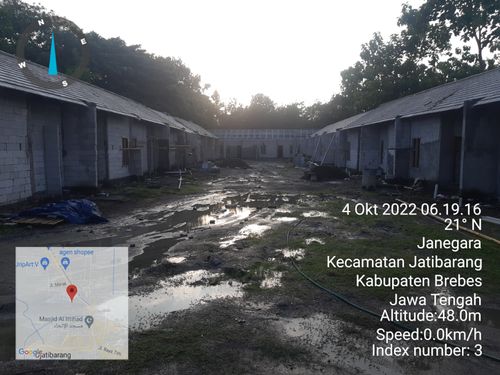 foto posisi tengah perumahan TAMAN DUTA REGENCY 2