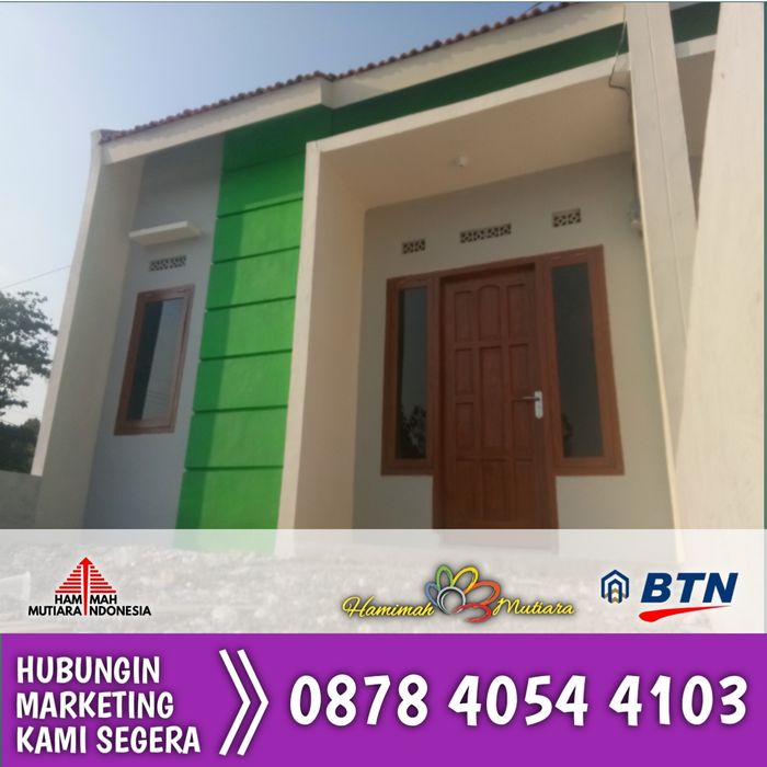 foto tampak rumah tipe 30 perumahan HAMIMAH MUTIARA RESIDENCE