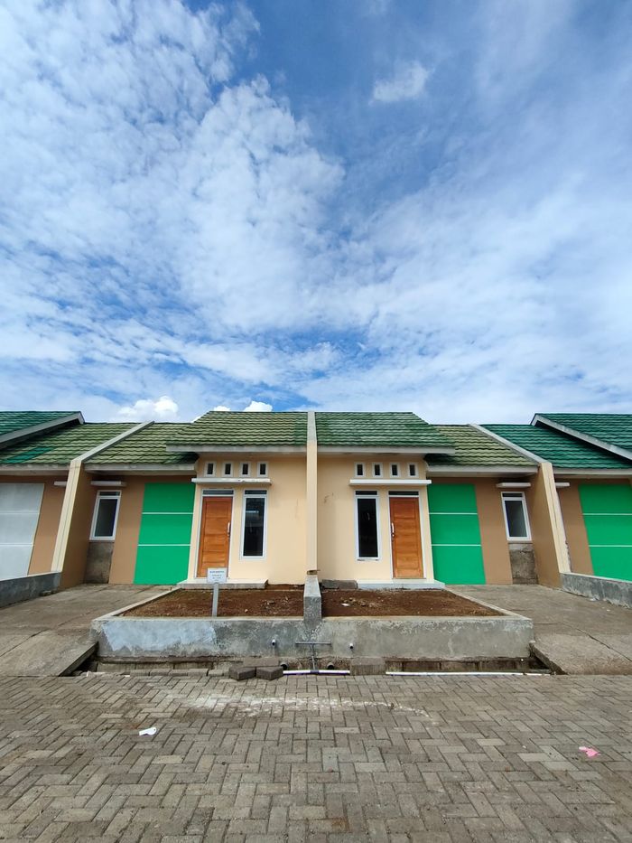foto tampak rumah tipe 36/72 perumahan QURROTA A'YUN RESIDENCE