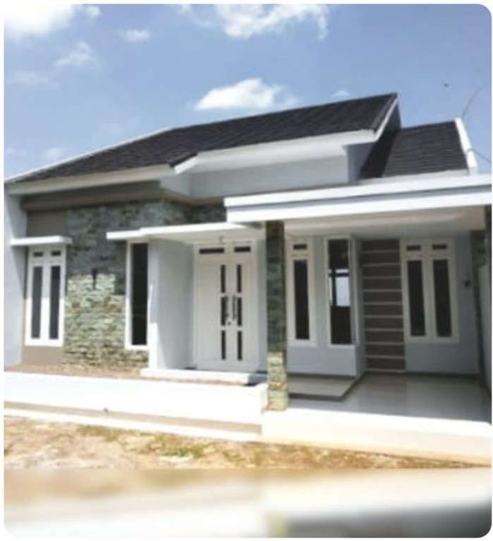 foto tampak rumah tipe 45 perumahan cindo nihan residence