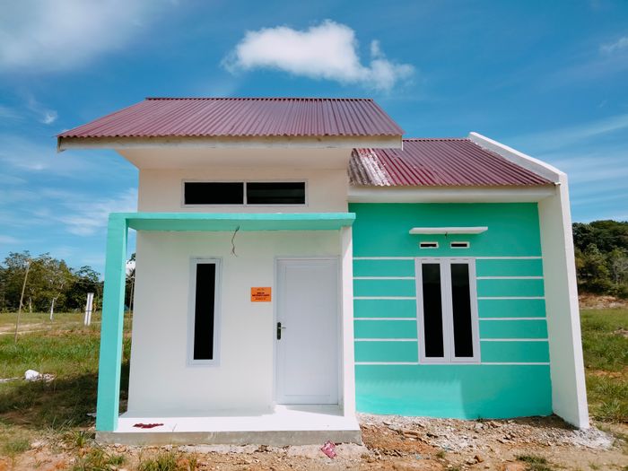 foto tampak rumah tipe Griya Alam Juata perumahan Griya Alam Juata