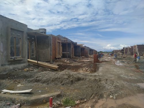 foto posisi tengah perumahan PERMATA HIJAU RESIDENCE