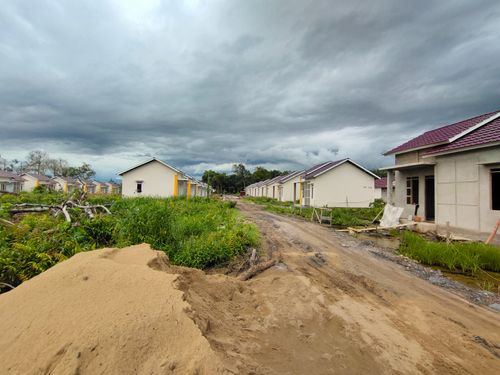 foto posisi tengah perumahan LORONG ASRI 3