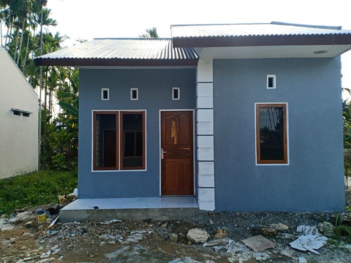 foto tampak rumah tipe 36 perumahan PERUMAHAN SYAKI PERMAI 1
