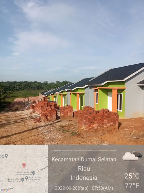 foto posisi tengah perumahan SRI MERSING RESIDENCE 8