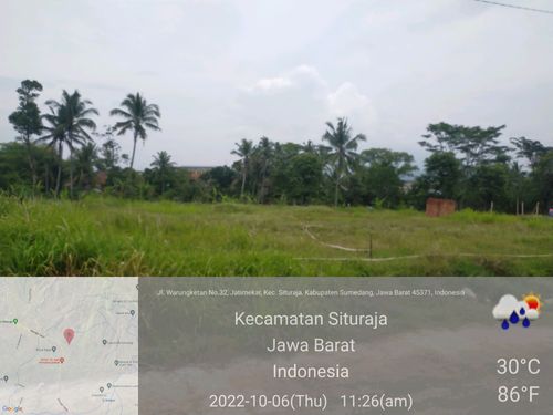 foto posisi tengah perumahan JATIMEKAR REGENCY TAHAP II