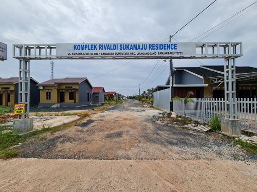 foto gerbang perumahan RIVALDI SUKAMAJU RESIDENCE 2