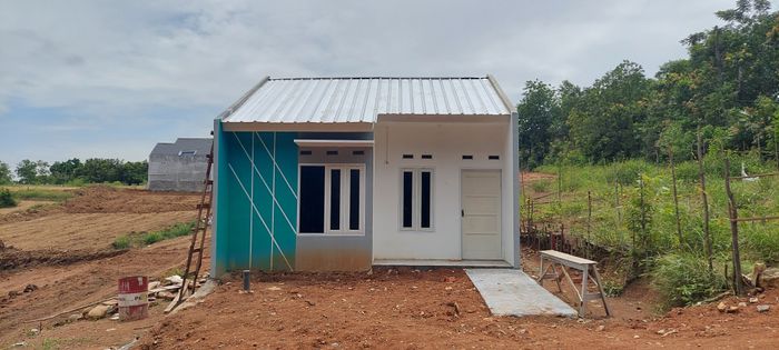 foto tampak rumah tipe 36 perumahan GRIYA ENIM MIDANGAN ASRI
