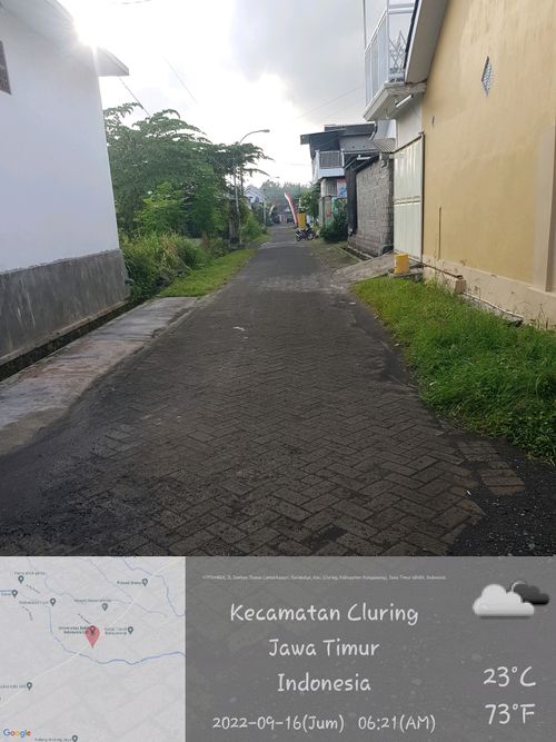 foto posisi tengah perumahan SARI INDAH PERMAI TAHAP 2
