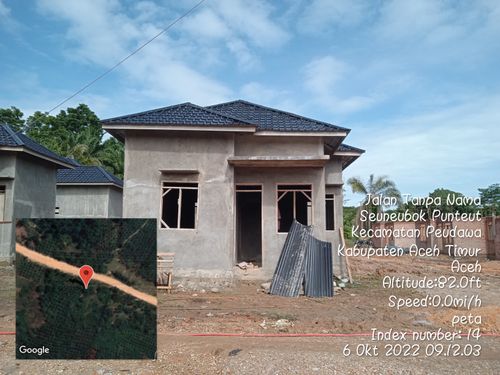 foto contoh rumah perumahan BHARA DAKSA RESIDENCE 6C