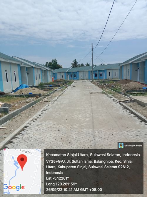 foto posisi tengah perumahan BUMI TOKINJONG MAS TAHAP 2