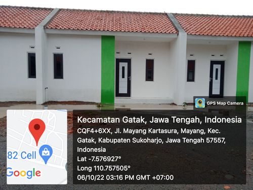 foto contoh rumah perumahan Griya Lestari