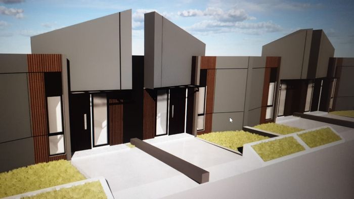 foto tampak rumah tipe SUBSIDI 84m2 perumahan THE MARGOJOYO RESIDENCE