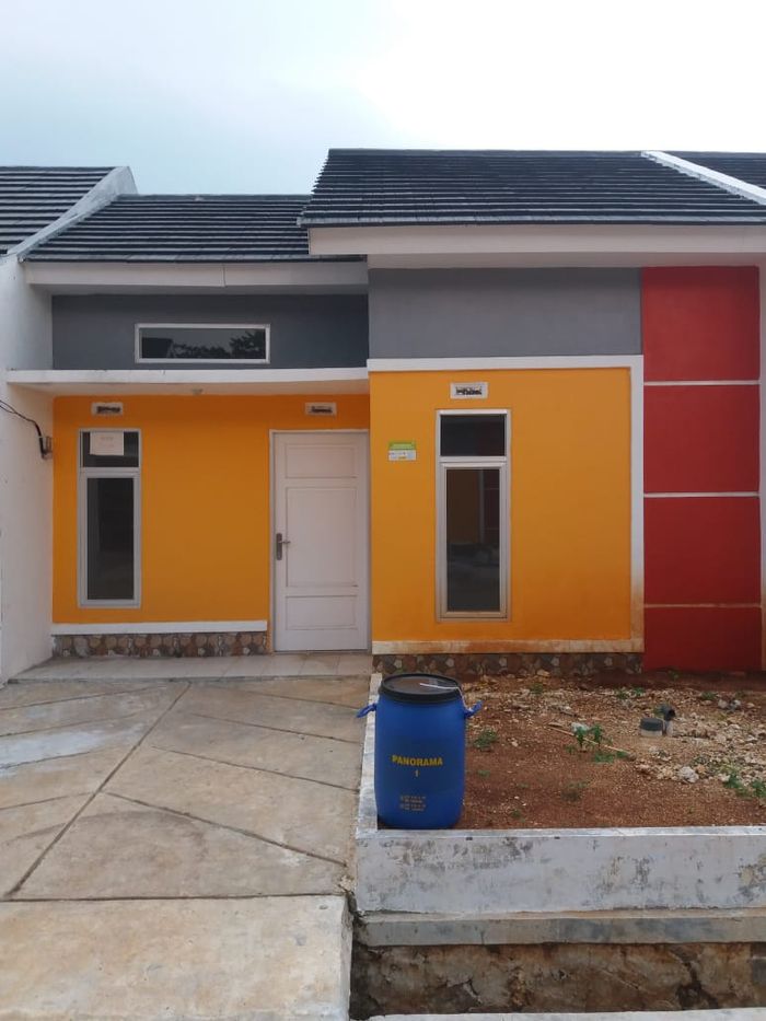 foto tampak rumah tipe SUBSIDI 30/60 perumahan Panorama Regency Tahap2