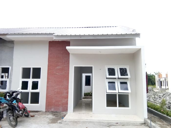 foto tampak rumah tipe 36 perumahan GRIYA SHAFA MARWA 2 TAHAP 2
