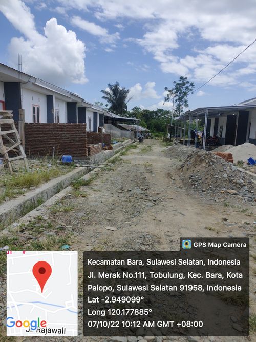 foto posisi tengah perumahan Perumahan Pesona Bukit Jati Mas IV