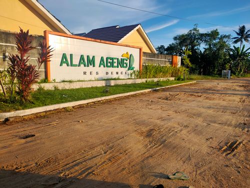 foto gerbang perumahan NEW ALAM AGENG RESIDENCE