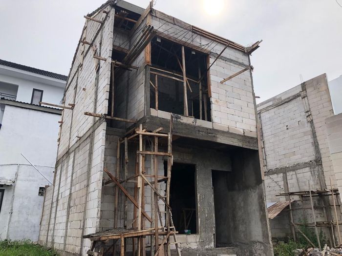 foto tampak rumah tipe 54 Compact (486) perumahan G-Land Padalarang Residence 3