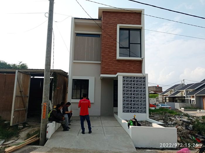 foto tampak rumah tipe 54 Compact (485) perumahan G-Land Katapang Residence 1