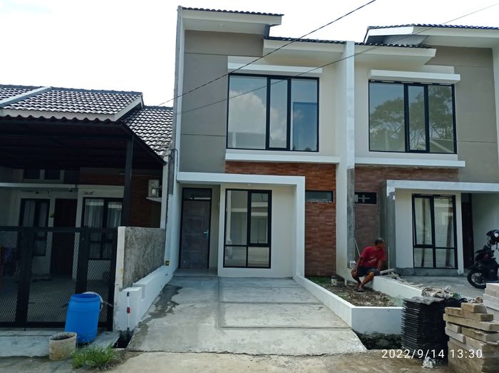 foto tampak rumah tipe 36 Mezzanine (371) perumahan G-Land Katapang Residence 1