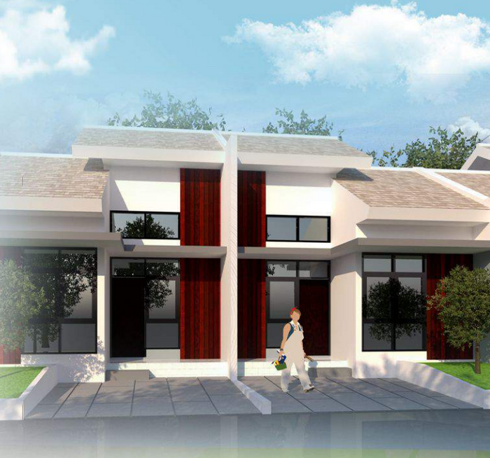 foto tampak rumah tipe 29/60 perumahan KIERANA INDAH RESIDENCE 2