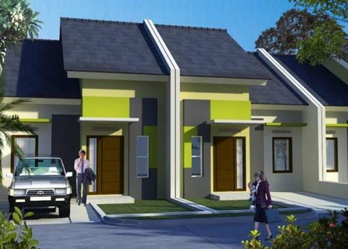 foto tampak rumah tipe 60 perumahan Taman rampah indah