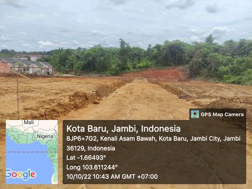 foto posisi tengah perumahan HARJITA VILLAGE 3