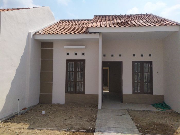 foto tampak rumah tipe 30/66 perumahan ALFA RESIDENCE 7