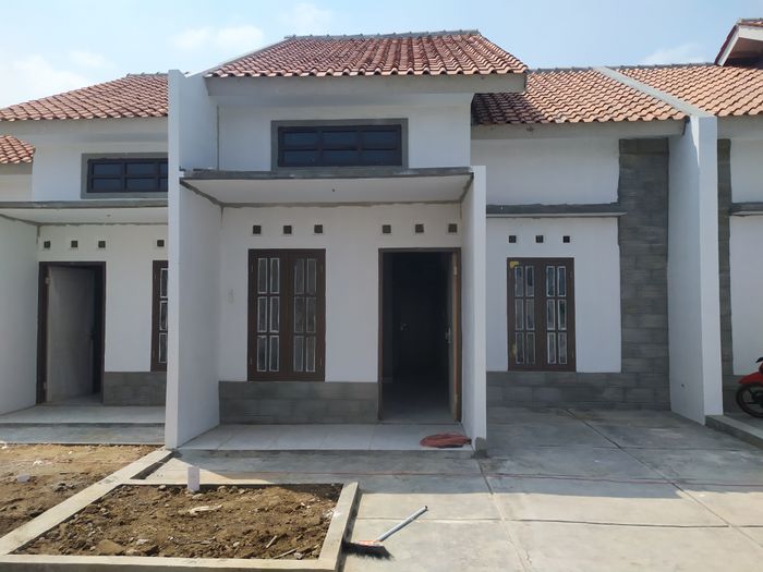 foto tampak rumah tipe 45/66 perumahan ALFA RESIDENCE 7