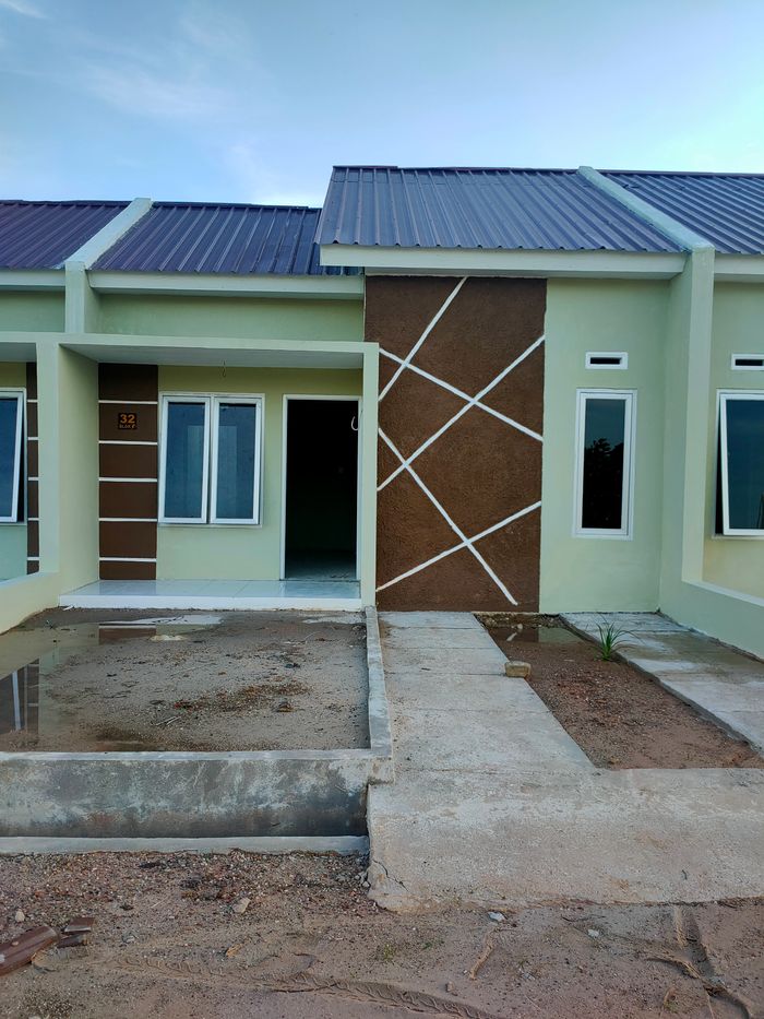 foto tampak rumah tipe 33/72 perumahan NEW ALAM AGENG RESIDENCE