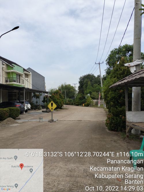 foto posisi tengah perumahan Bukit Mas Residence Tahap 2