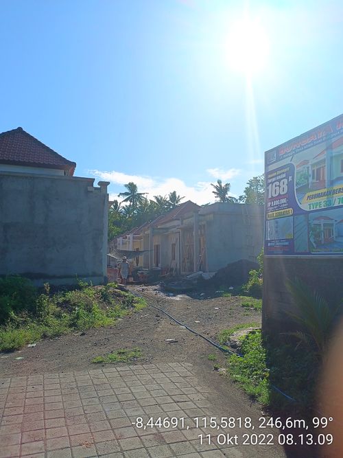 foto posisi tengah perumahan BUNGAYA INDAH