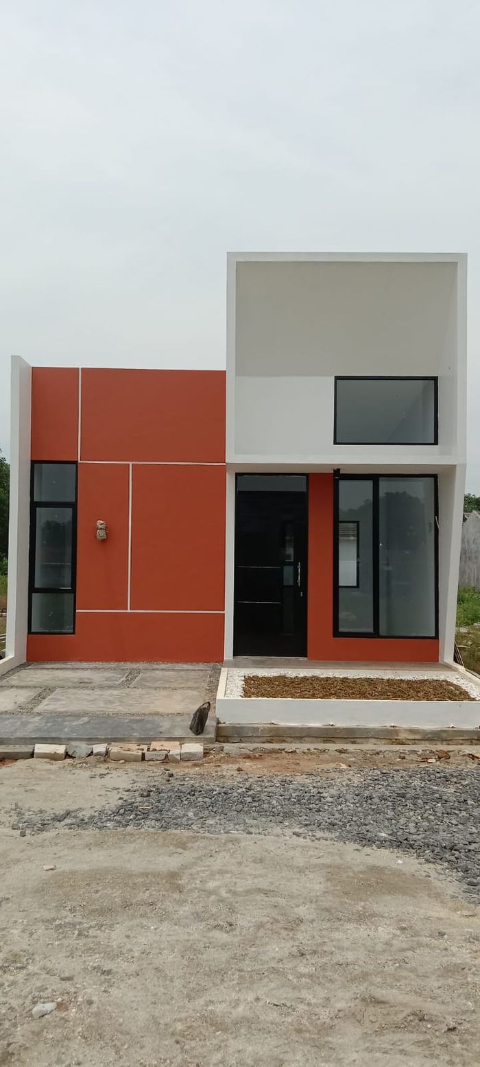 foto tampak rumah tipe Savana Park 33.60 perumahan Savana Residence Tahap 2A