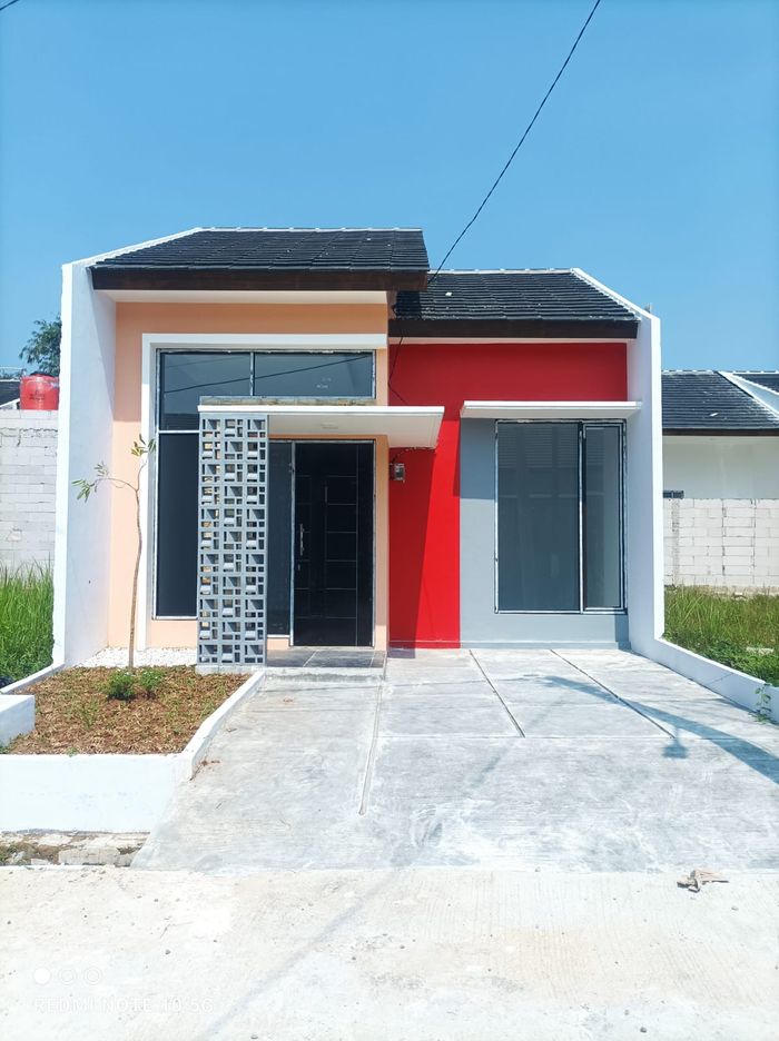 foto tampak rumah tipe Savana Residence 36.72 perumahan Savana Residence Tahap 2A