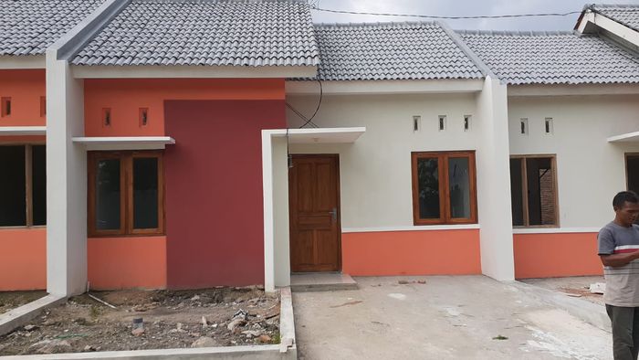 foto tampak rumah tipe 27/61 perumahan Graha Sejahtera 2 Tempel