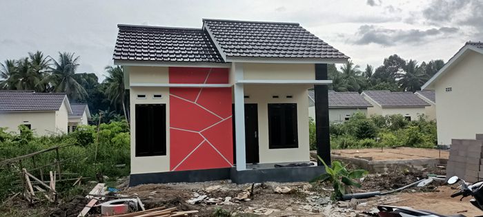 foto tampak rumah tipe 36 perumahan ROYAL SUTRA VILLAGE 2