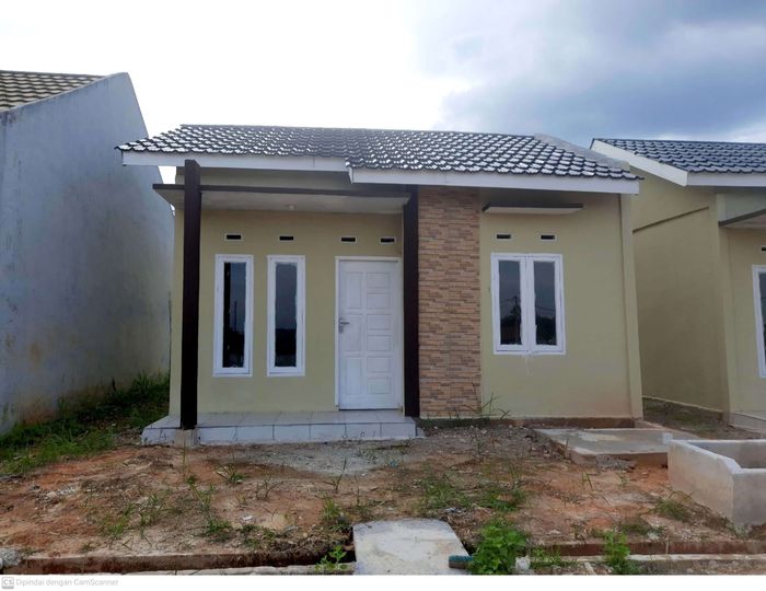 foto tampak rumah tipe 36 perumahan ABDULLAH BUATAN HOUSE TAHAP II
