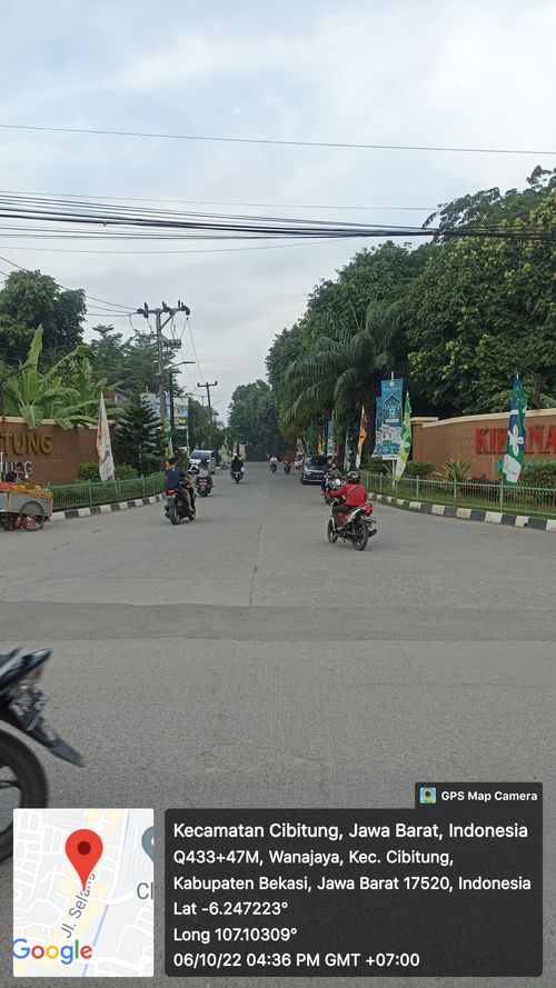 foto posisi tengah perumahan KIRANA CIBITUNG
