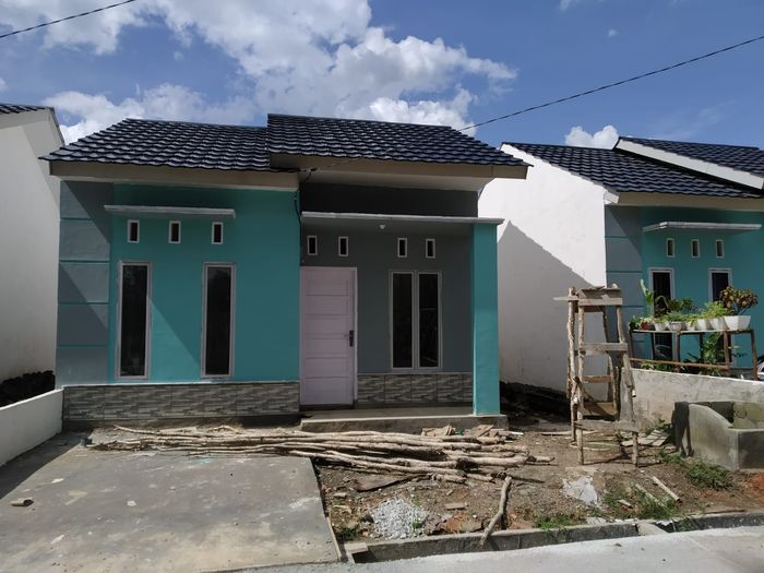 foto tampak rumah tipe 36 perumahan Purnama Residence 3