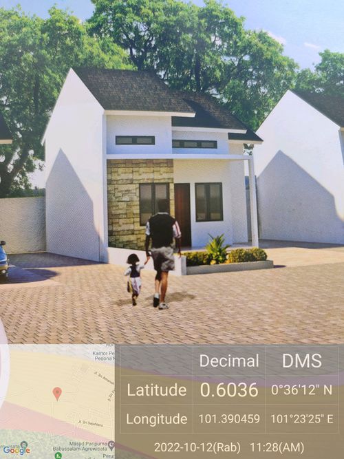 foto contoh rumah perumahan Anugrah bestari 2