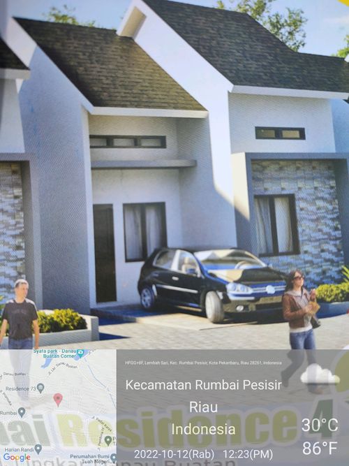 foto contoh rumah perumahan RUMBAI RESIDENCE 4