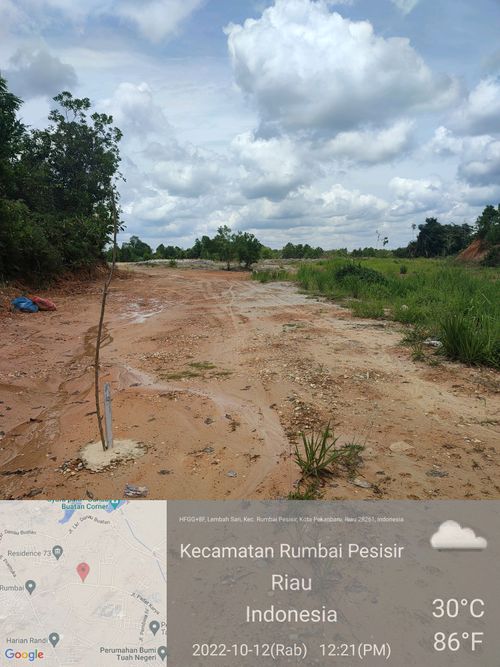 foto gerbang perumahan RUMBAI RESIDENCE 4
