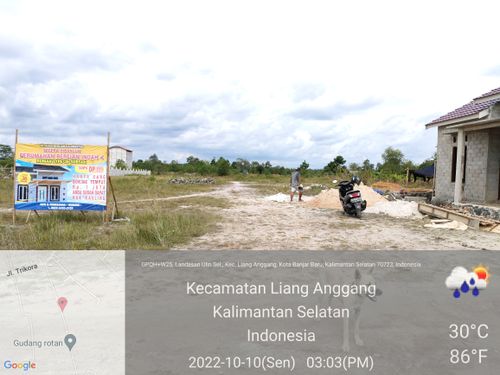 foto gerbang perumahan BERLIAN INDAH 4
