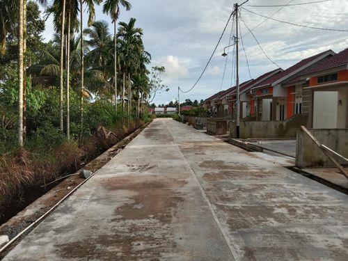 foto gerbang perumahan RENGAS PERMAI A B