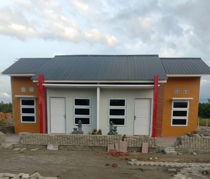 foto tampak rumah tipe 36 perumahan GRAHA BINTANG PESONA 3